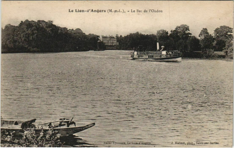 Carte postale ancienne Le Lion-D'Angers Le Bex de l'oudon à Angers