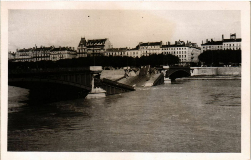 Carte postale ancienne Lyon à Lyon