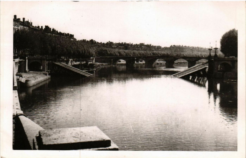 Carte postale ancienne Lyon à Lyon