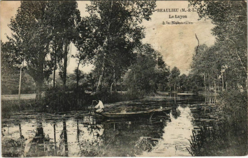 Carte postale ancienne Beaulieu La Layon