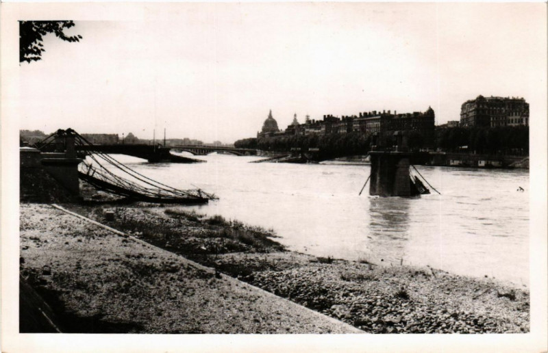 Carte postale ancienne Lyon à Lyon