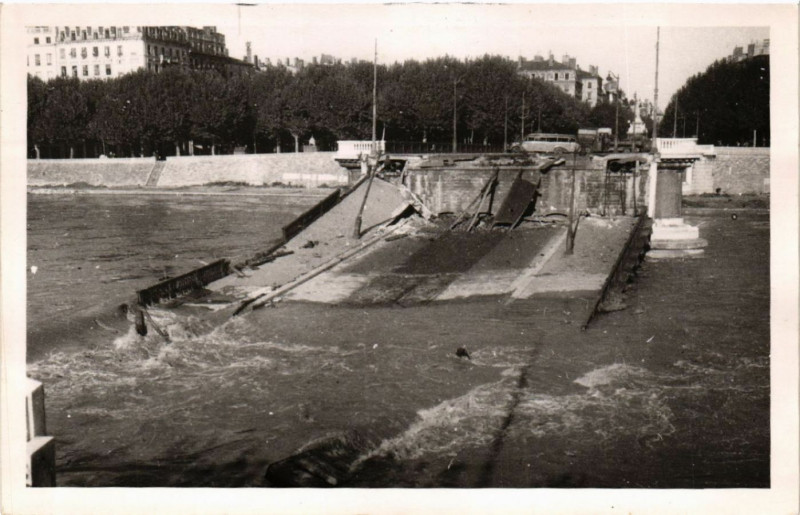 Carte postale ancienne Lyon à Lyon