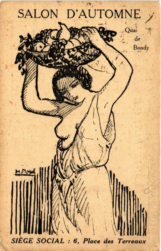 Carte postale ancienne Salon d'Automne