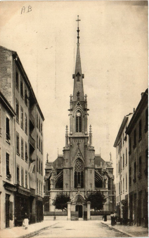 Carte postale ancienne Lyon à Lyon