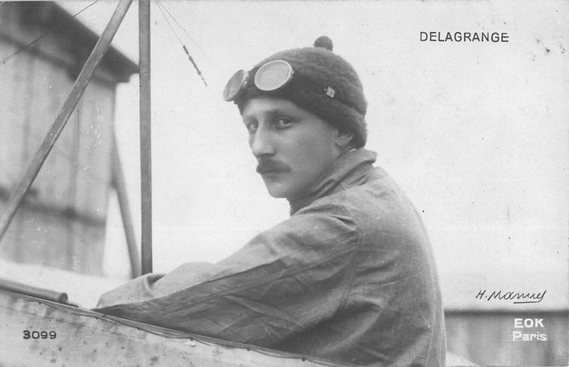 Carte postale ancienne Aviation Delagrange