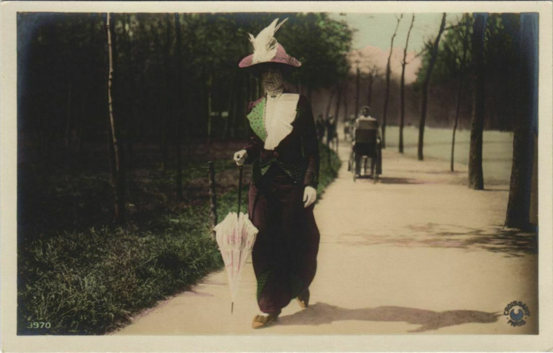 Carte postale ancienne Paris 16e Bois de Boulogne