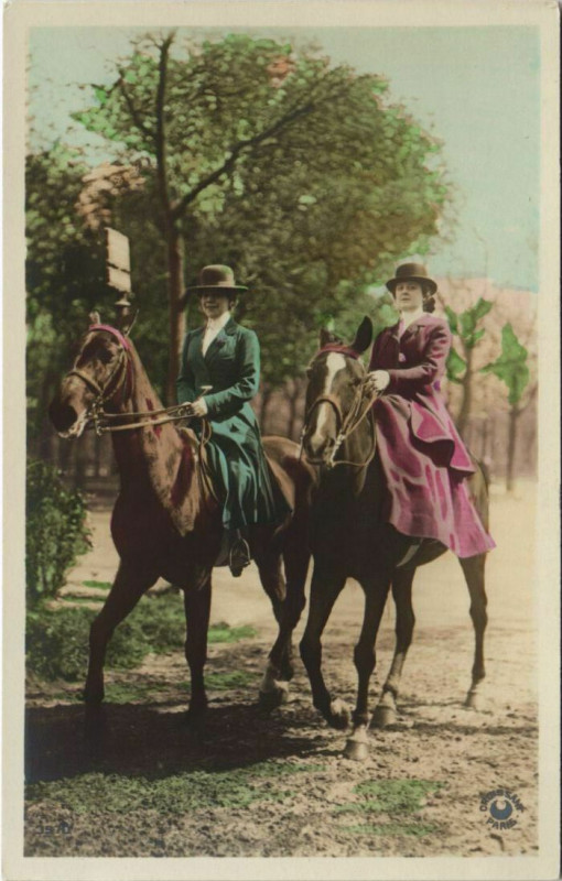 Carte postale ancienne Paris 16e Bois de Boulogne