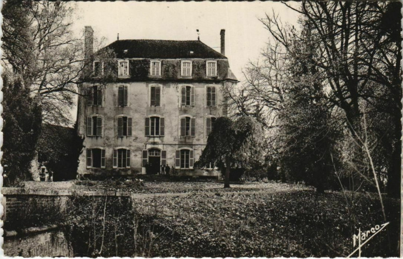 Carte postale ancienne Maligny Le Chateau à Maligny