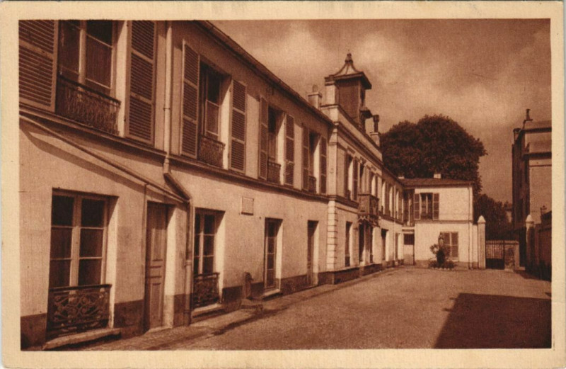 Carte postale ancienne Villa des Otages - rue Haxo à Paris 20e
