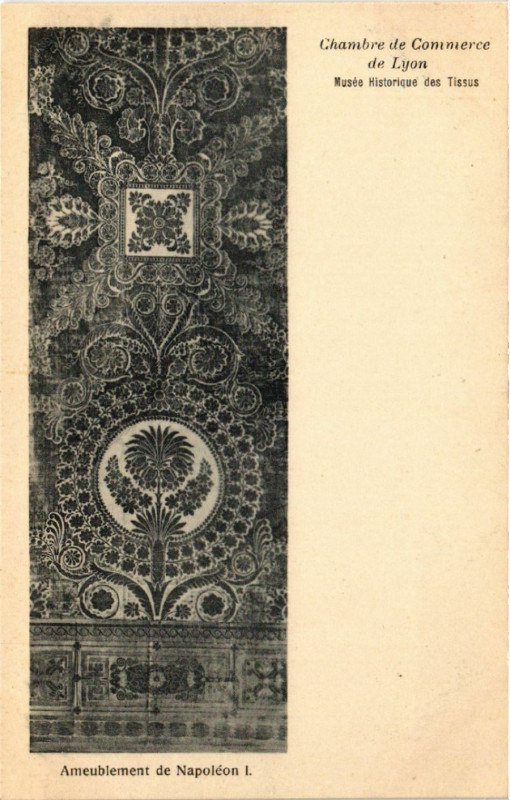 Carte postale ancienne Lyon Chambre de Commerce. Ameublement de Napoleon I à Lyon