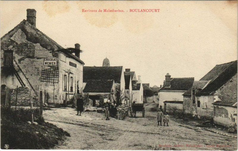Carte postale ancienne Boulancourt à Boulancourt
