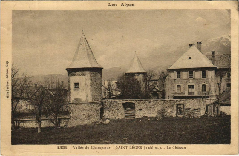 Carte postale ancienne Saint-Leger Le Chateau