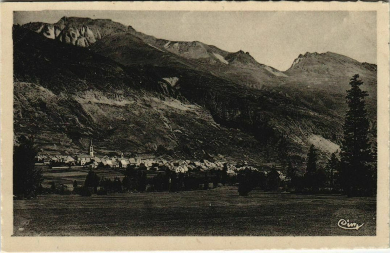 Carte postale ancienne Le Monetier-les-Bains Vue Generale