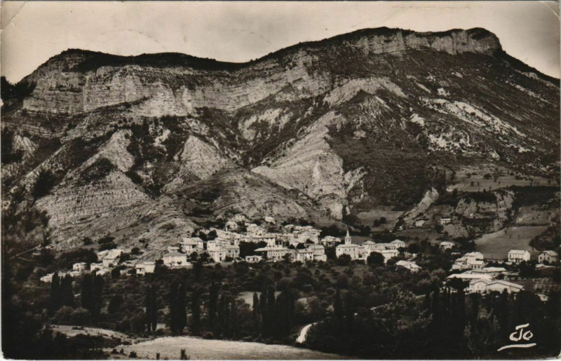 Carte postale ancienne Trescleoux Vue Panoramique