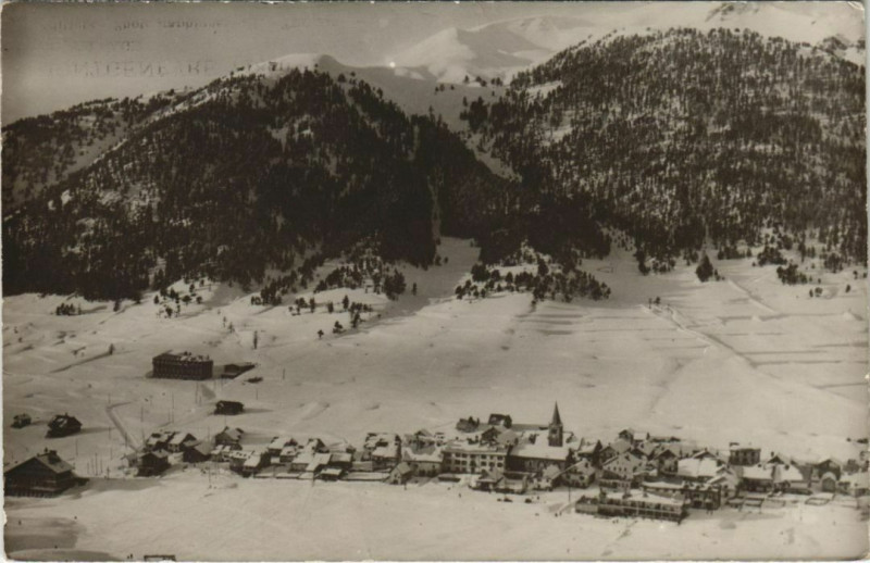 Carte postale ancienne Montgenevre Le Village