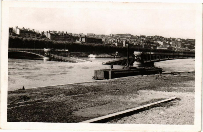 Carte postale ancienne Lyon-Lafayette à Lyon