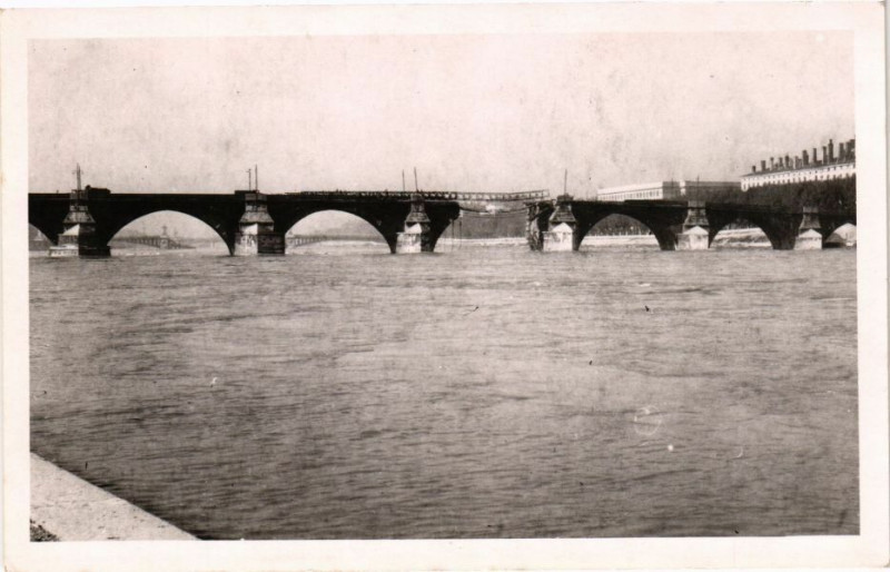 Carte postale ancienne Lyon à Lyon