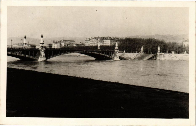 Carte postale ancienne Lyon à Lyon