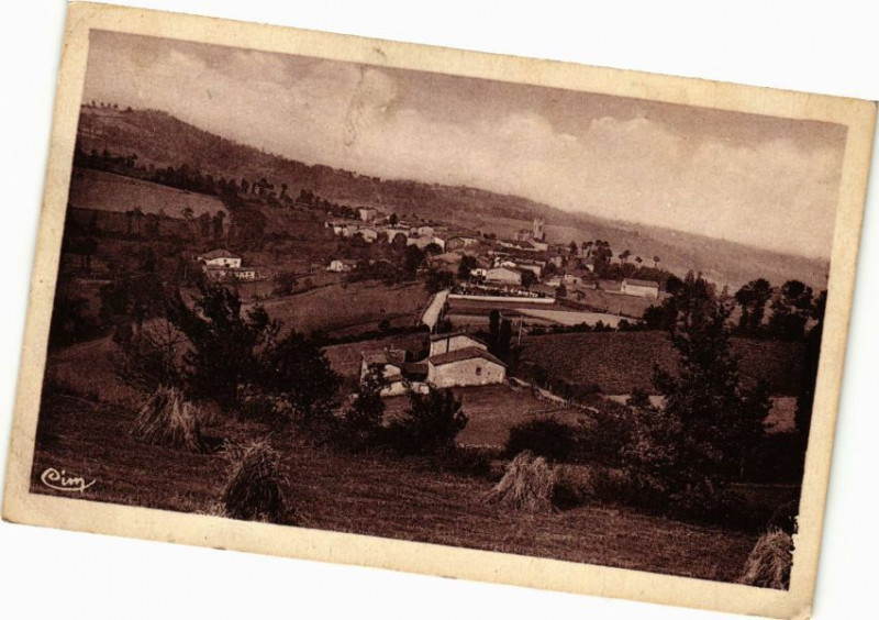 Carte postale ancienne L'Aubepin-Vue générale