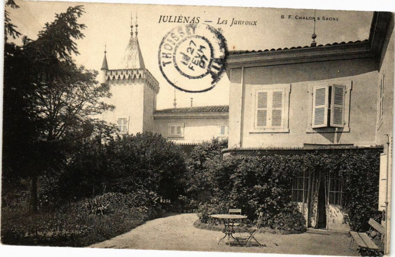 Carte postale ancienne Julienas-Les Janroux