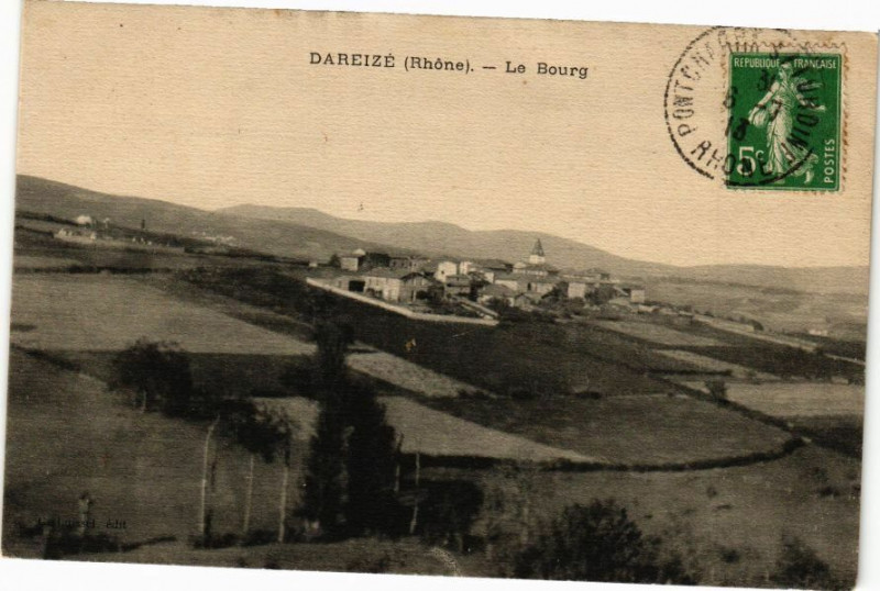 Carte postale ancienne Dareize-Le Bourg
