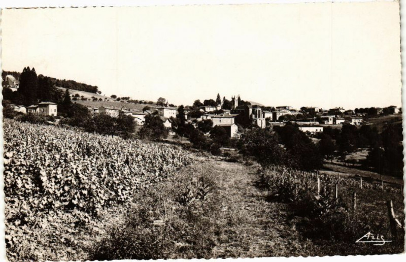 Carte postale ancienne Cogny-Vue générale à Cogny