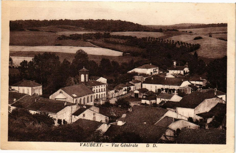 Carte postale ancienne Vaubexy-Vue générale