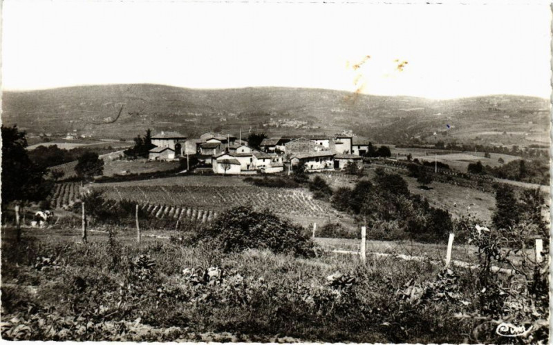 Carte postale ancienne Sarcey-Le Fondlavie à Sarcey