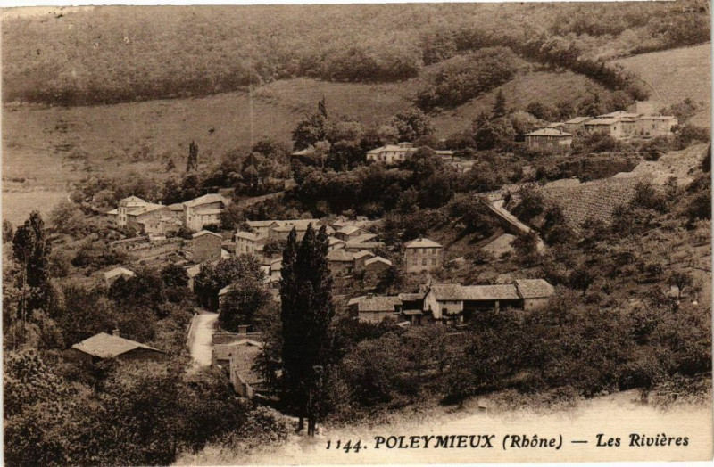 Carte postale ancienne Poleymieux-Les Rivieres