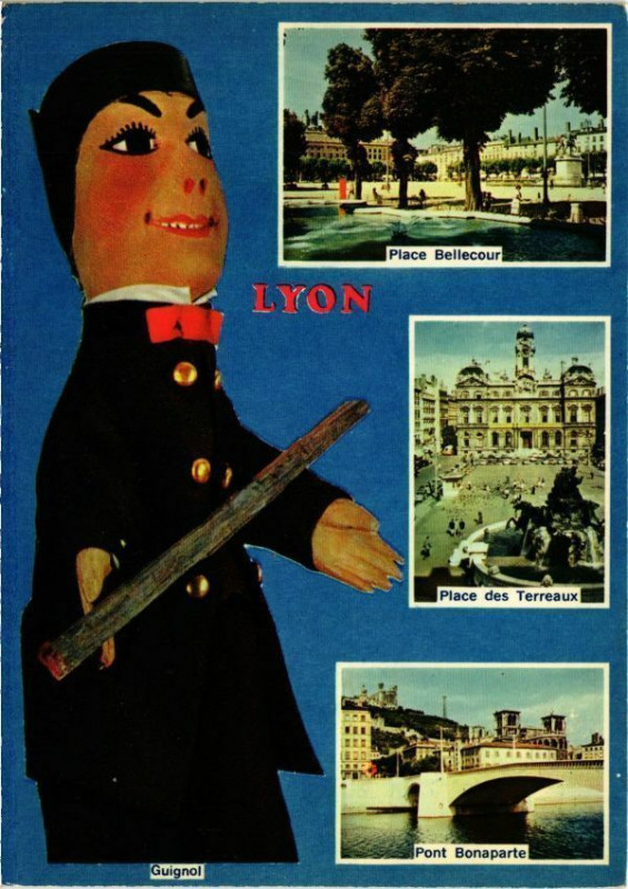 Carte postale ancienne Lyon à Lyon