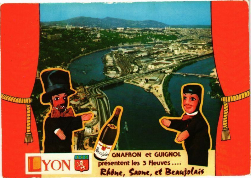 Carte postale ancienne Lyon à Lyon