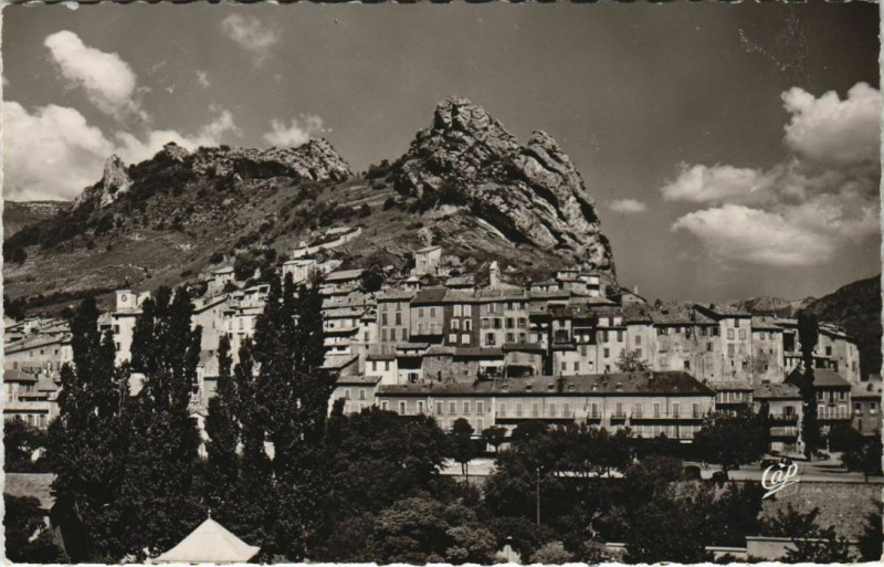 Carte postale ancienne Serres Vue Generale à Serres