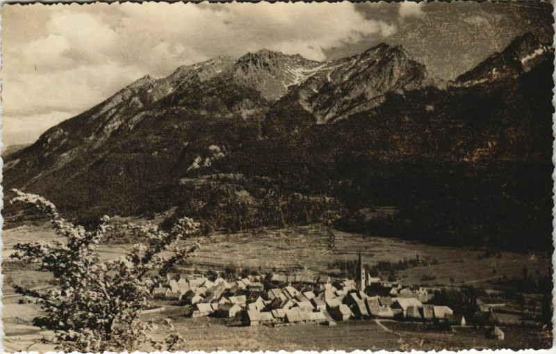 Carte postale ancienne Le Monetier-les-Bains Vue Generale