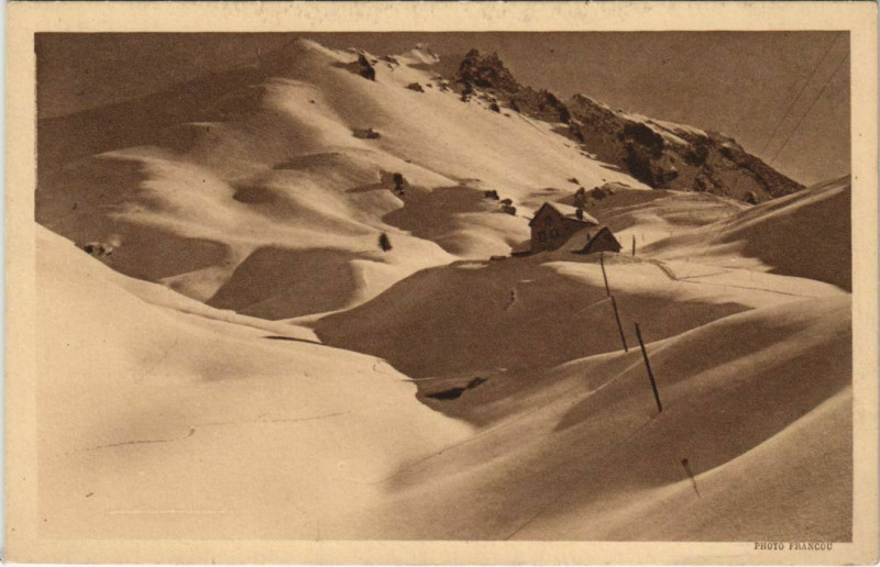 Carte postale ancienne Le Col d'Izoard