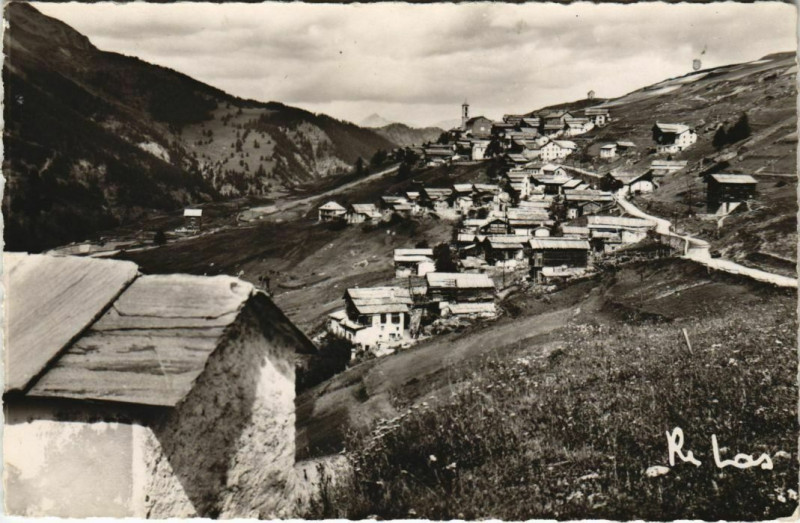 Carte postale ancienne Saint-Veran Vue Generale