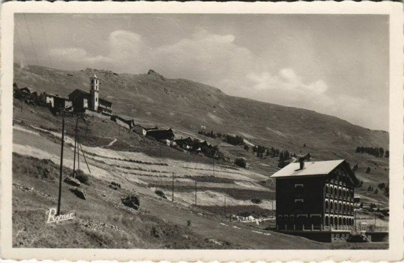 Carte postale ancienne Saint-Veran Vue Generale