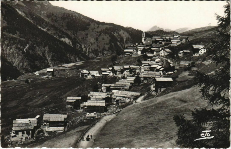 Carte postale ancienne Saint-Veran Vue Generale