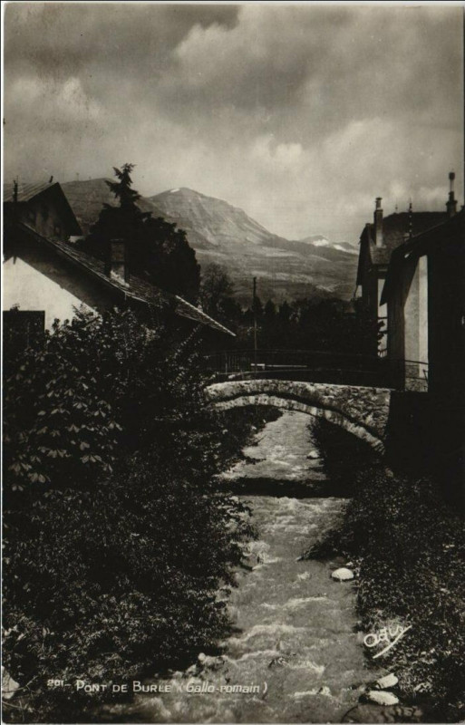 Carte postale ancienne Gap Pont-de-Burle - Pont à Gap