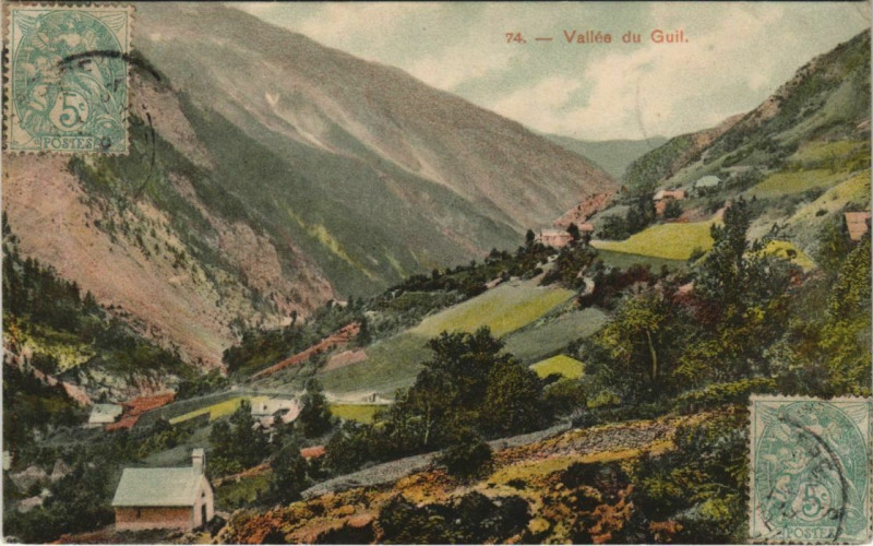 Carte postale ancienne Vallee du Guil