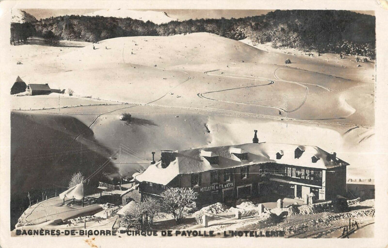 Carte postale ancienne Bagneres De Bigorre Cirque De Payolle L'Hotellerie