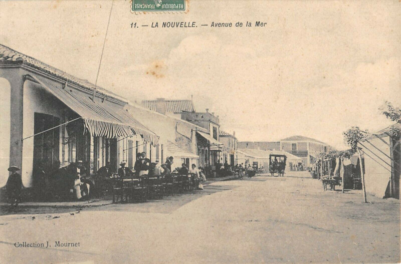 Carte postale ancienne La Nouvelle Avenue De La Mer