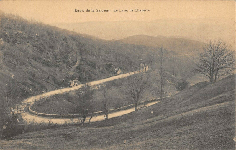 Carte postale ancienne Lamalou Les Bains Riviere Du Petit Vichy à Lamalou-les-Bains