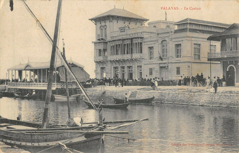 Carte postale ancienne Palavas Le Casino