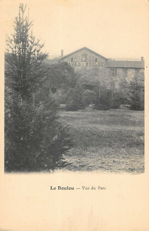 CPA Ancienne Pyrénées-Orientales - Établissement Thermal Du Boulou - Grande Allée Du Parc