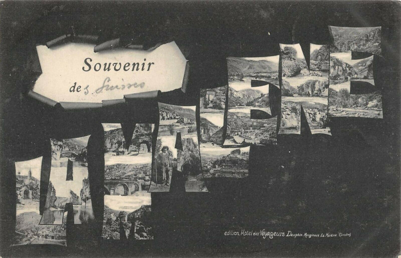 Carte postale ancienne Souvenir De La Malene