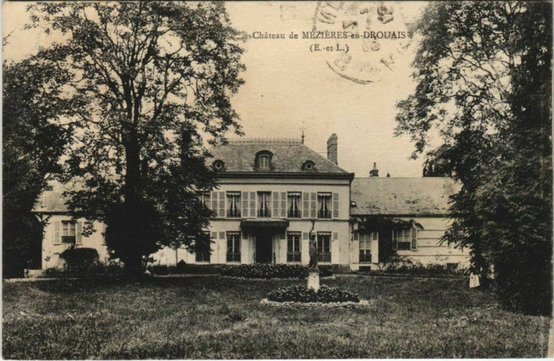 Carte postale ancienne Mezieres-en-Drouais Chateau