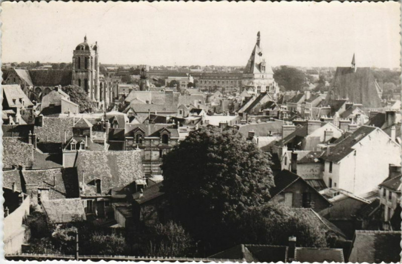 Carte postale ancienne Dreux Vue Generale à Dreux