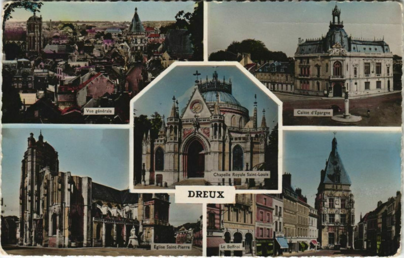 Carte postale ancienne Dreux Scenes à Dreux