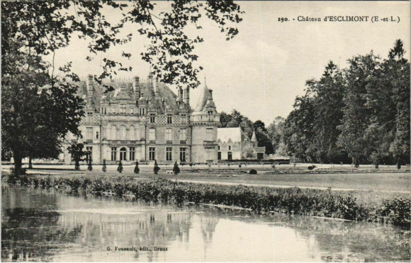 Carte postale ancienne Chateau d'Esclimont