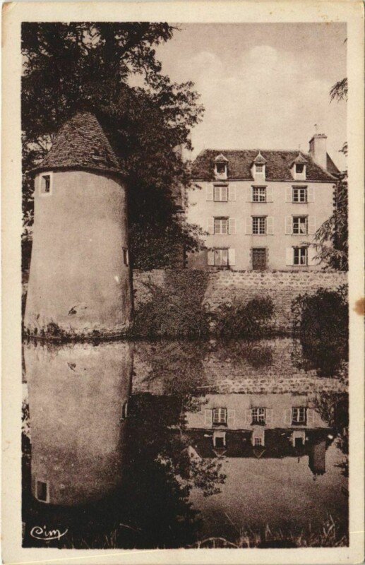 Carte postale ancienne Chaillac Chateau de la Bernarderie France à Chaillac